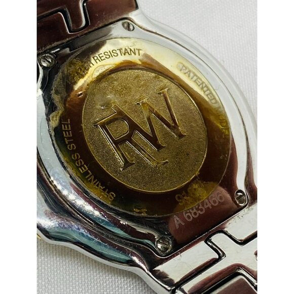 SOLD!!! Raymond Weil Parsifal 9188 Stainless Steel and 18K New Battery - Picture 5 of 7